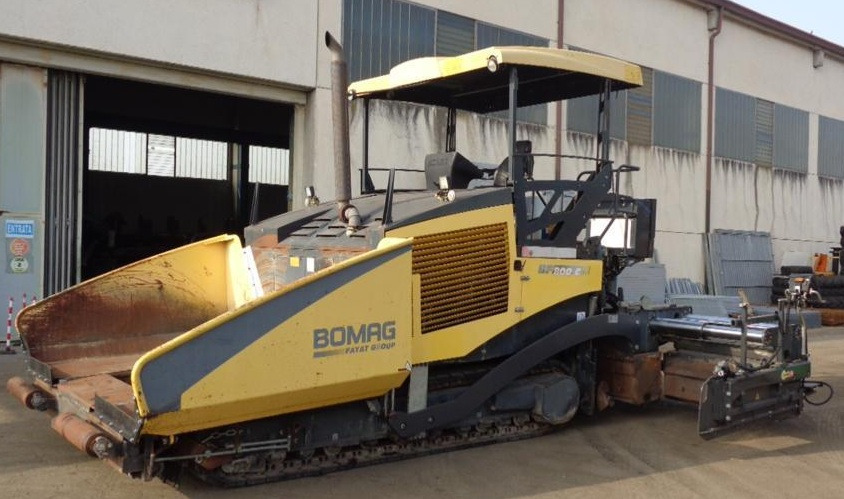 Bomag BF 800 C - Pavimentadora de asfalto: foto 1 Bomag BF 800 C - Pavimentadora de asfalto: foto 1