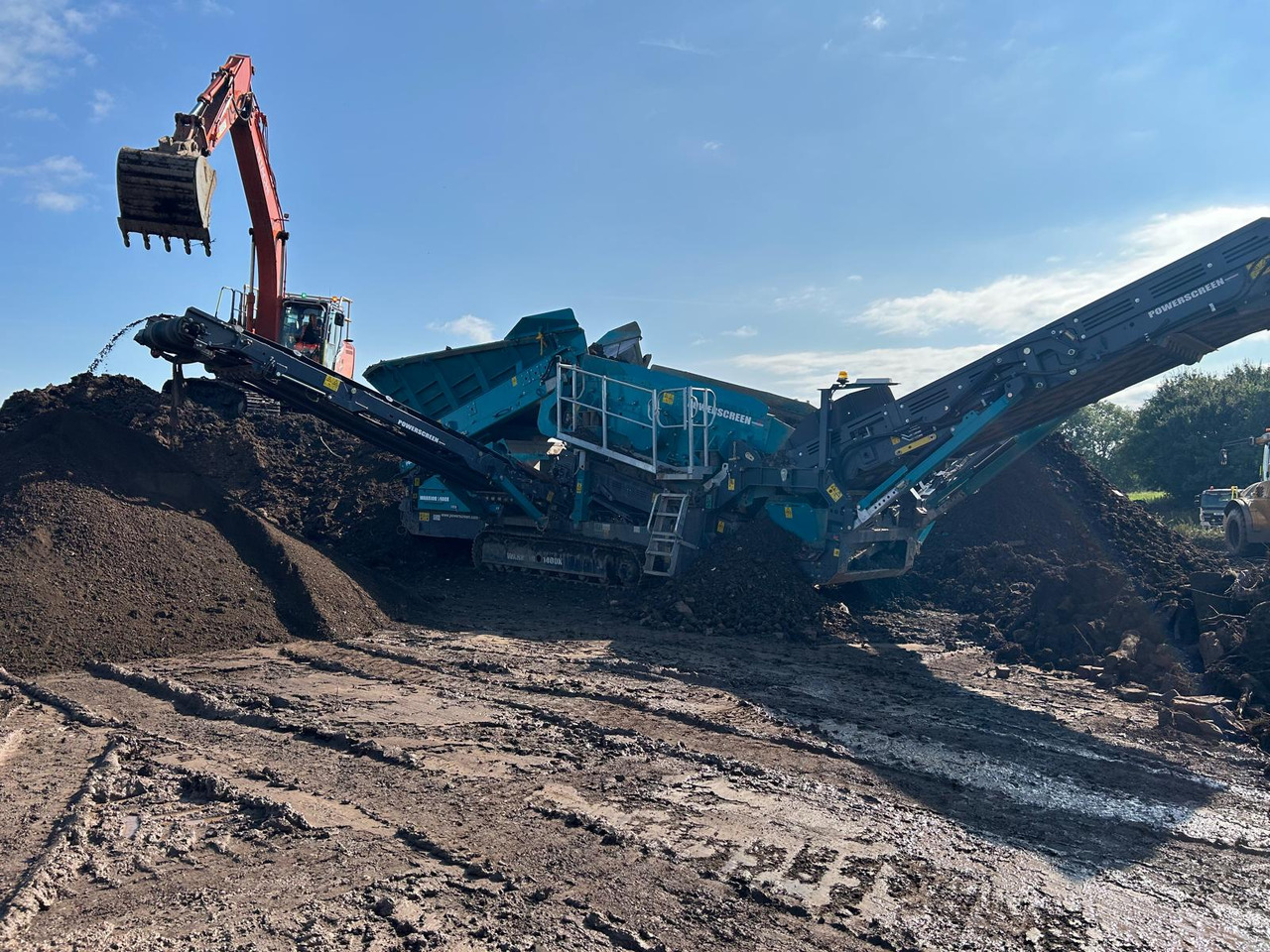 Powerscreen Warrior 1400x - Cribadora: foto 4 Powerscreen Warrior 1400x - Cribadora: foto 4