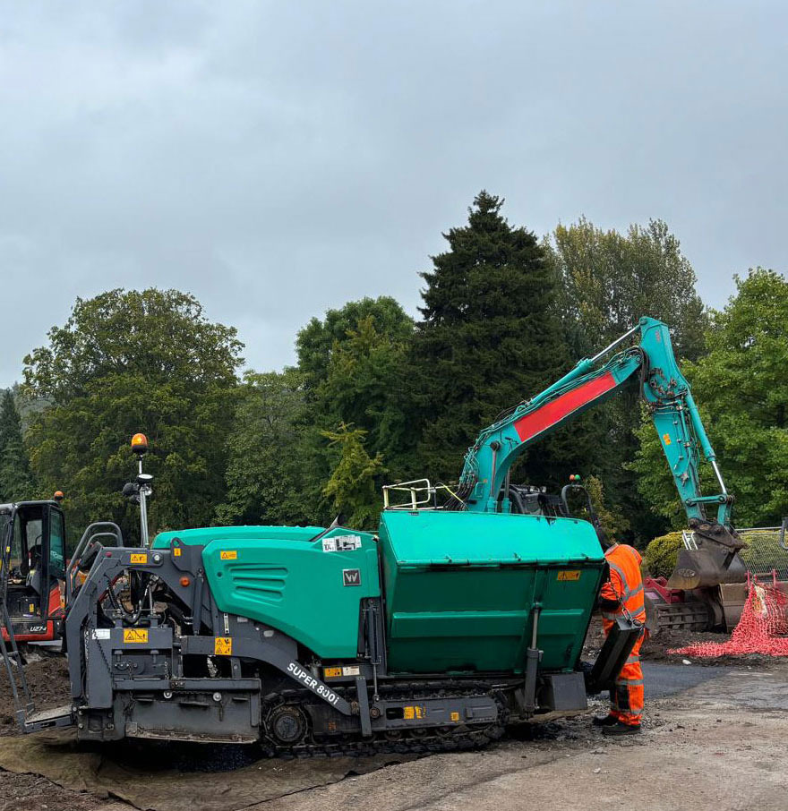 Vogele Super 800i - Pavimentadora de asfalto: foto 1 Vogele Super 800i - Pavimentadora de asfalto: foto 1