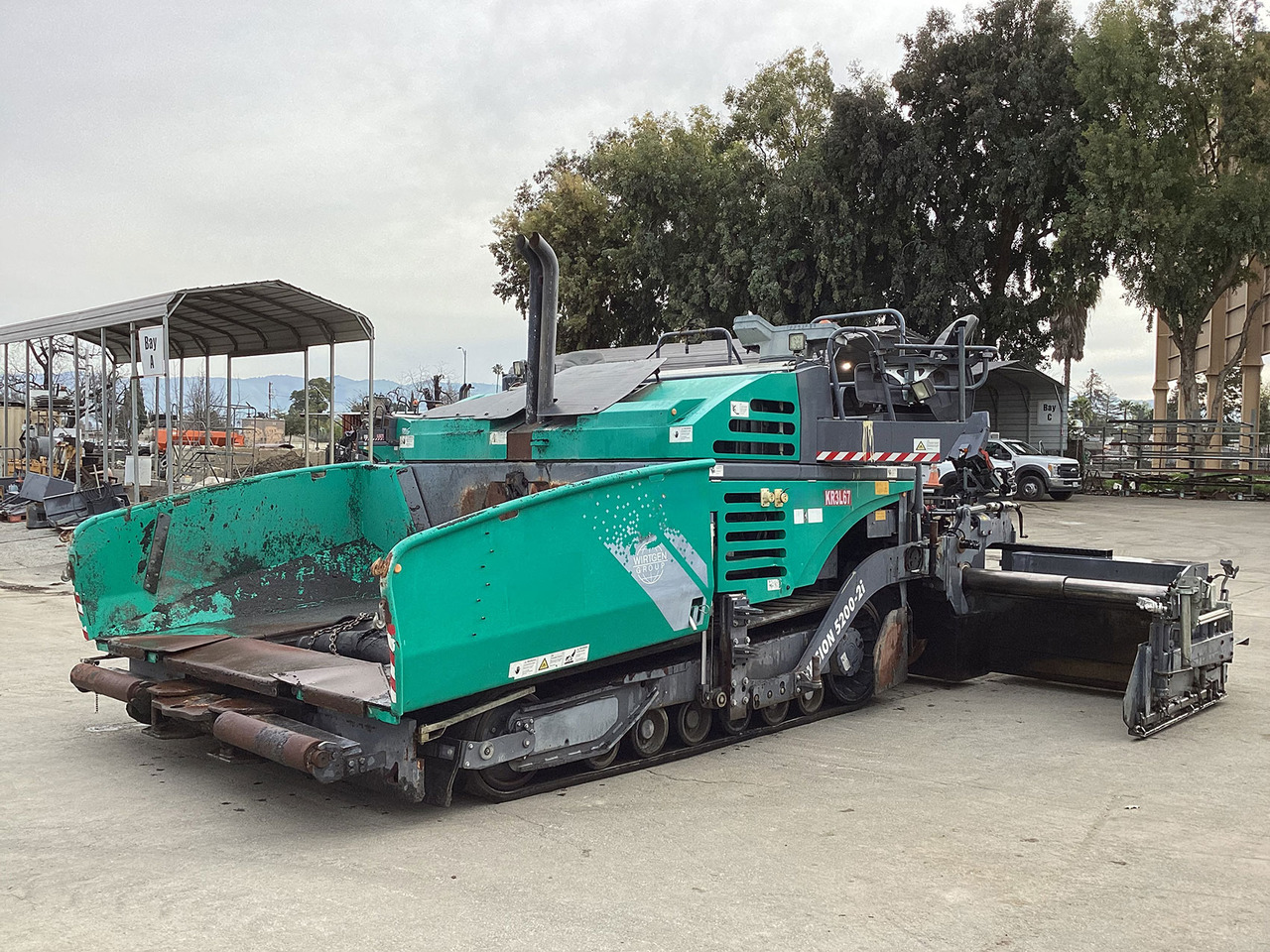 Vogele Vision 5200-2I - Pavimentadora de asfalto: foto 2 Vogele Vision 5200-2I - Pavimentadora de asfalto: foto 2