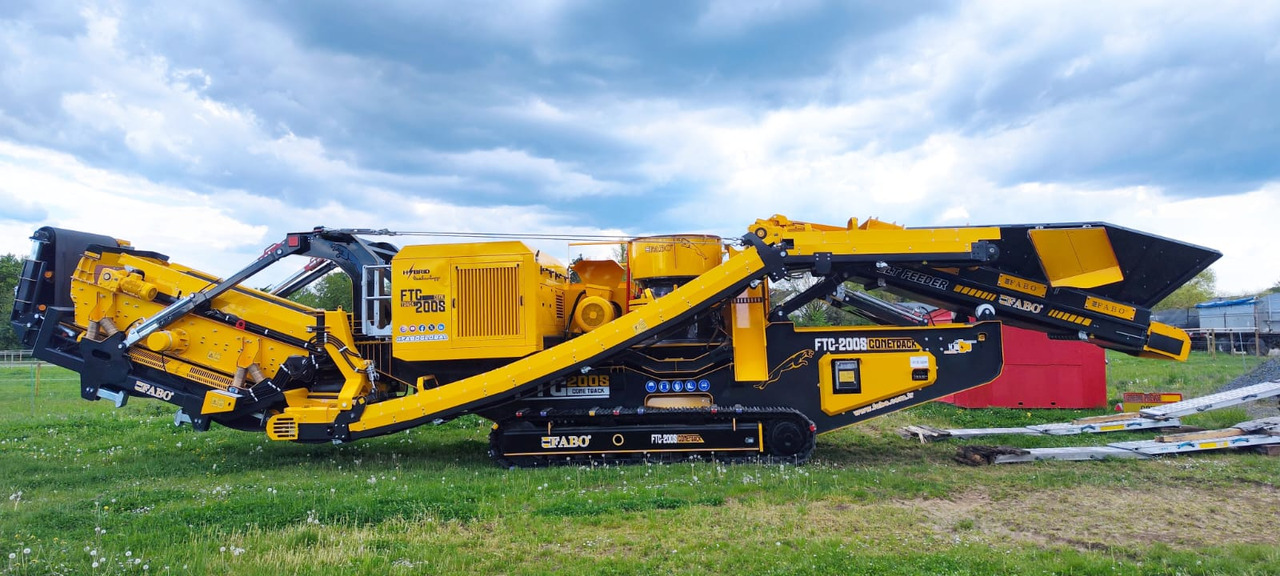 Trituradora móvil nuevo FABO Mobile crusher: foto 1