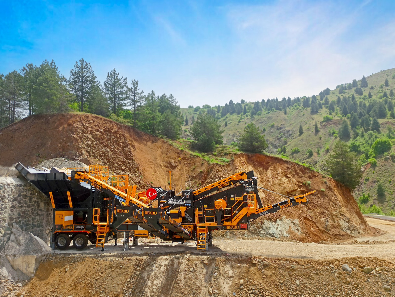 Trituradora móvil nuevo FABO Mobile crusher: foto 1