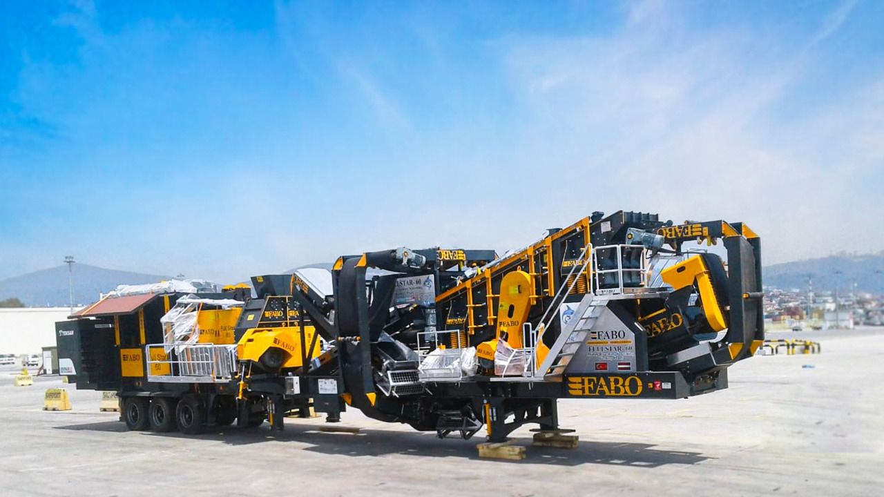 Trituradora móvil nuevo FABO Mobile crusher: foto 1