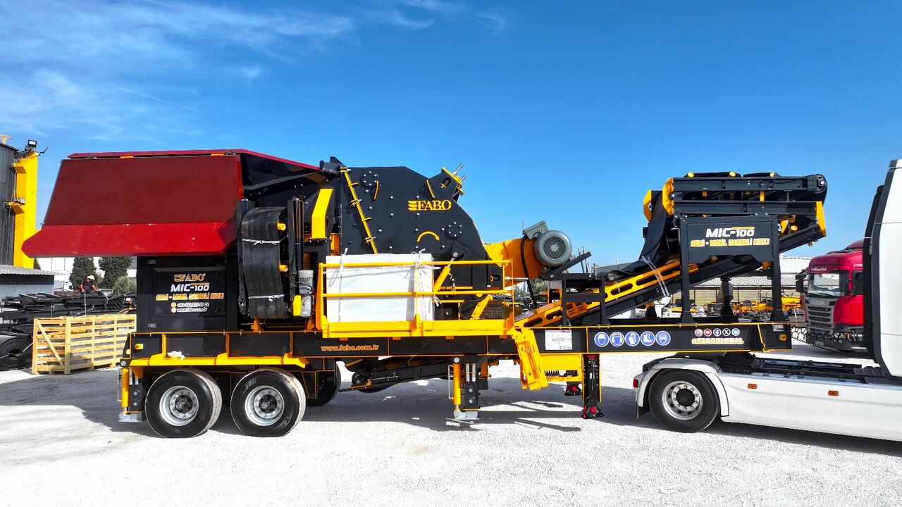 Trituradora móvil nuevo FABO Mobile crusher: foto 6 Trituradora móvil nuevo FABO Mobile crusher: foto 6