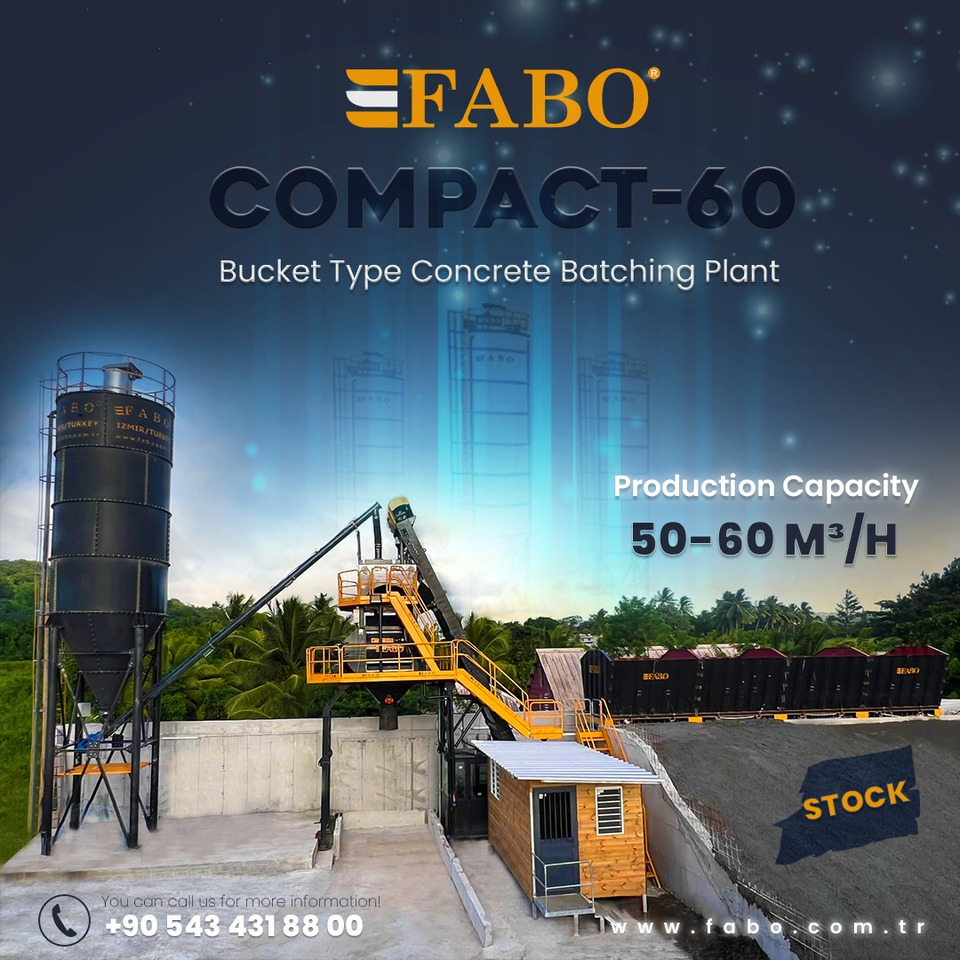 FABO compact concrete plant - Planta de hormigón: foto 1 FABO compact concrete plant - Planta de hormigón: foto 1