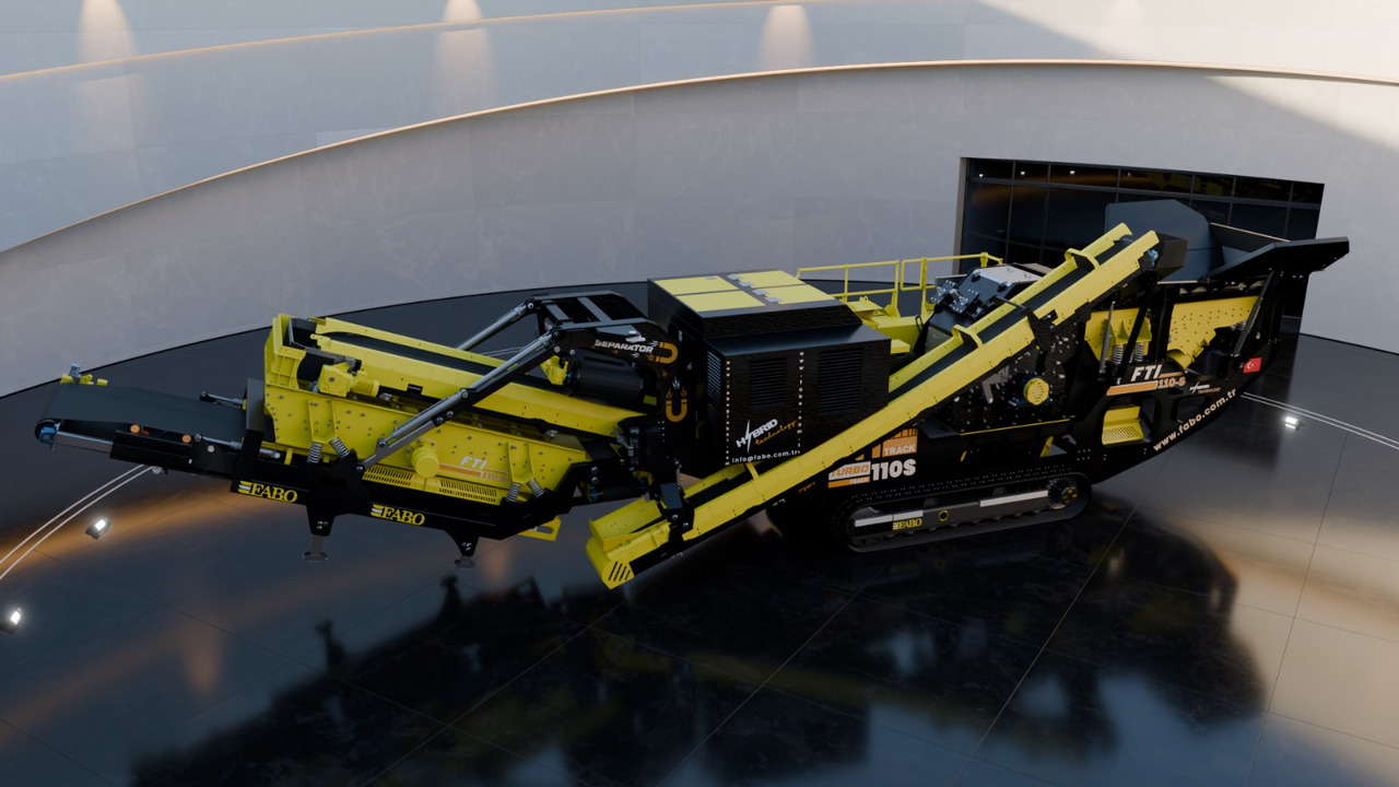 Machacadora nuevo FABO crawler crusher: foto 17