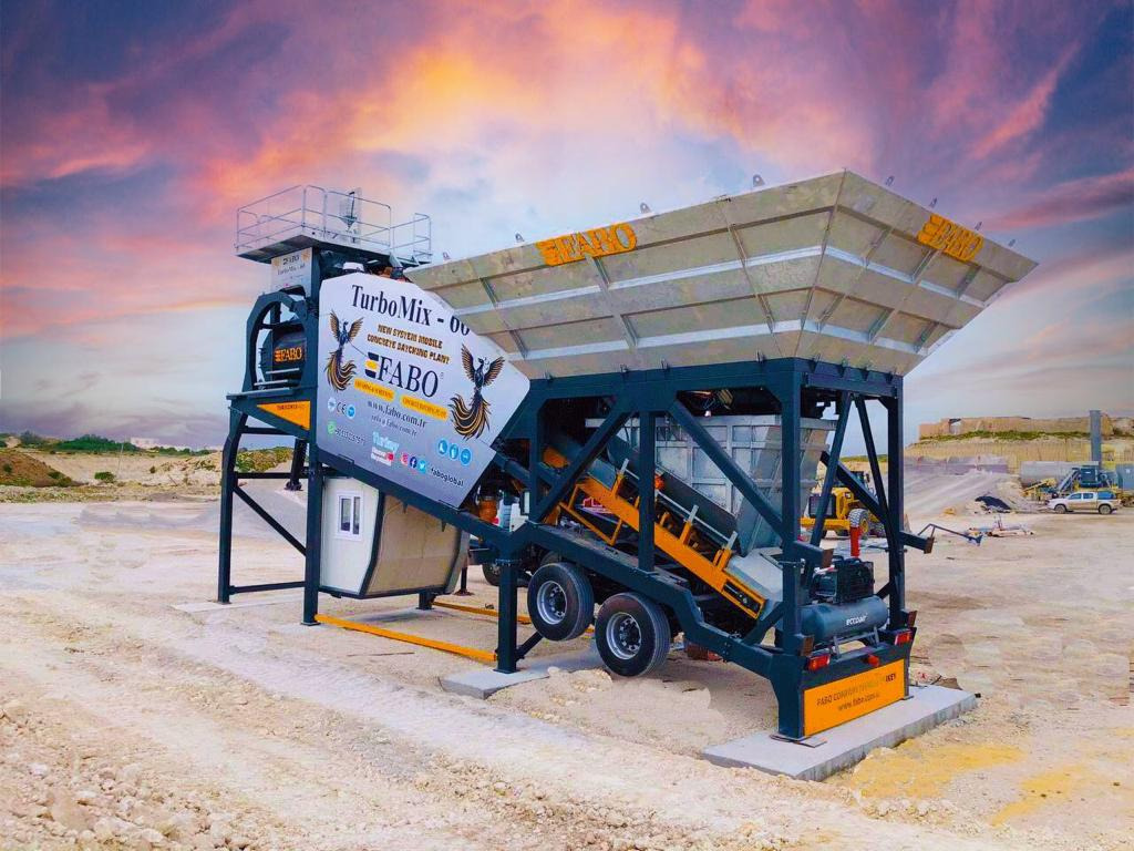 FABO mobile concrete batching plant - Planta de hormigón: foto 4 FABO mobile concrete batching plant - Planta de hormigón: foto 4