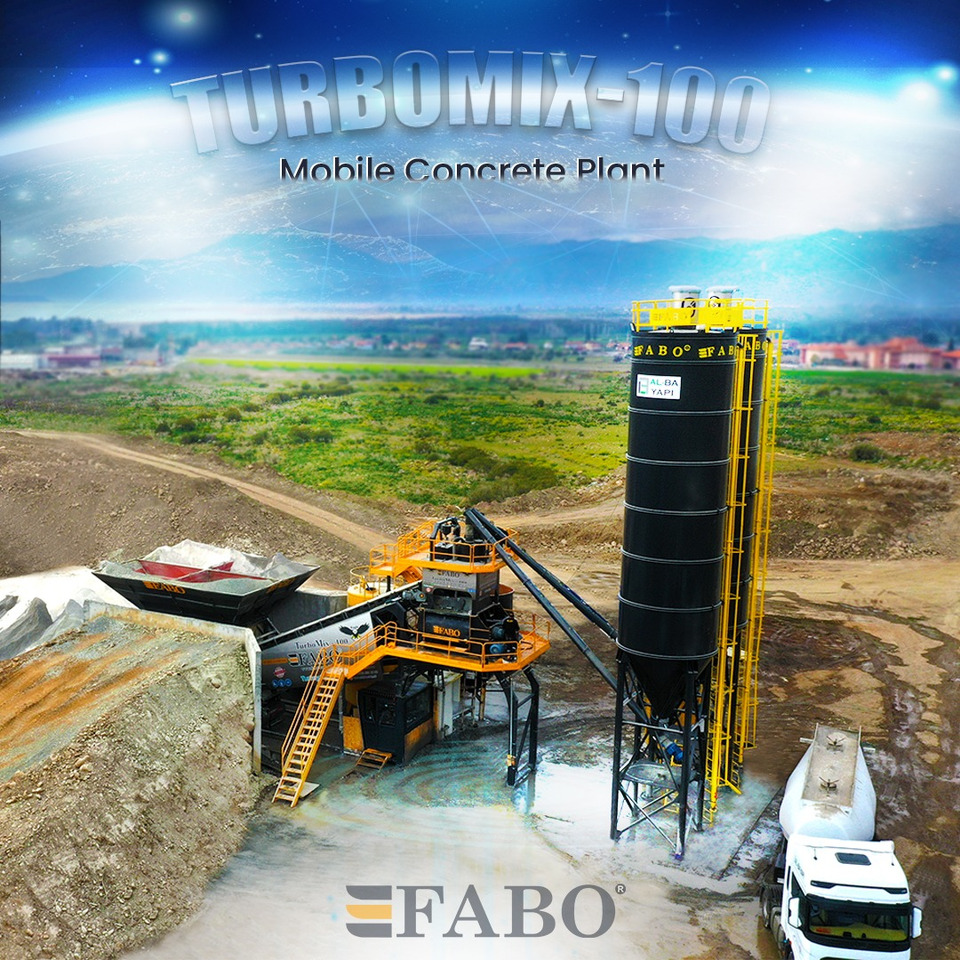 FABO mobile concrete batching plant - Planta de hormigón: foto 1 FABO mobile concrete batching plant - Planta de hormigón: foto 1