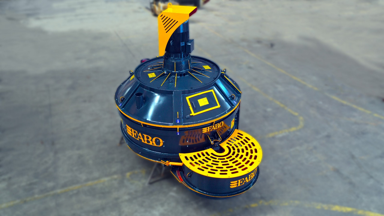 Hormigonera nuevo FABO twin shaft mixer: foto 6
