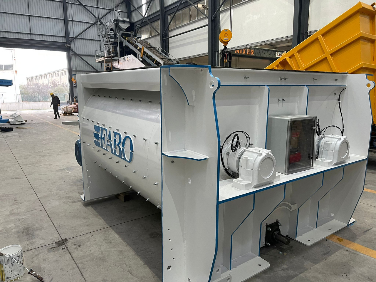 FABO twin shaft mixer - Hormigonera: foto 3 FABO twin shaft mixer - Hormigonera: foto 3