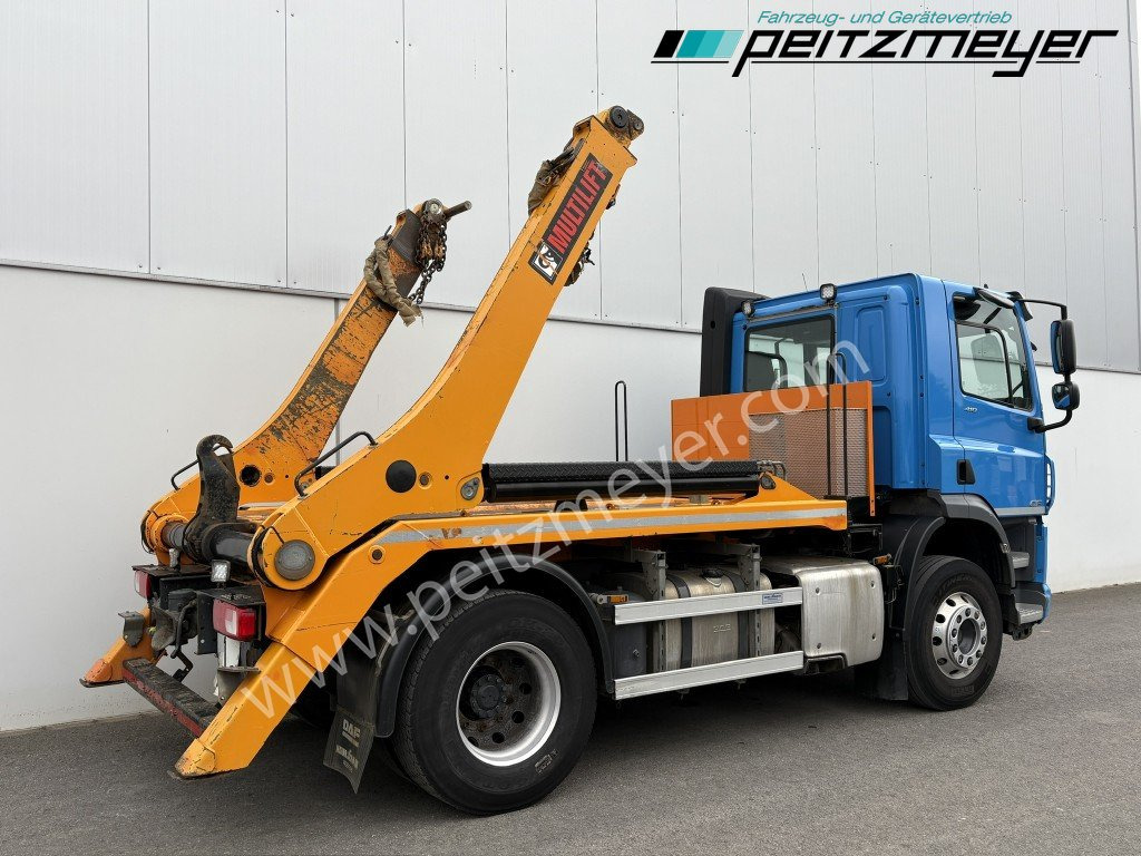 DAF CF 410 FA Multilift Futura 12 Tele + Zusatzverriegelung - Portacontenedor de cadenas camión: foto 4 DAF CF 410 FA Multilift Futura 12 Tele + Zusatzverriegelung - Portacontenedor de cadenas camión: foto 4