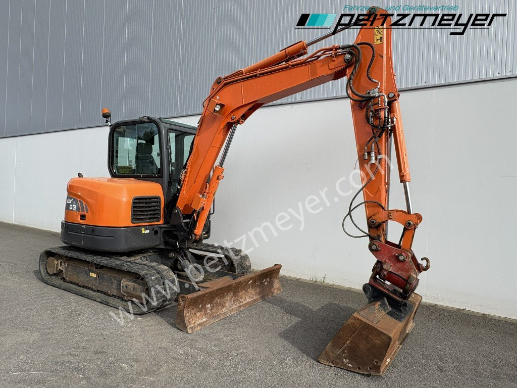 Doosan Kettenbagger DX 63-3 PowerTilt 070 , MS 03, mehrfach vorhanden - Miniexcavadora: foto 2 Doosan Kettenbagger DX 63-3 PowerTilt 070 , MS 03, mehrfach vorhanden - Miniexcavadora: foto 2
