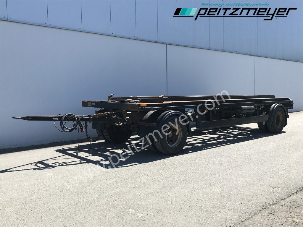 EGGERS ABROLLANHÄNGER 2 Achs blatt HWT18Z3/1S TÜV 4/2026 - Remolque multilift/ Portacontenedores de cadenas: foto 4 EGGERS ABROLLANHÄNGER 2 Achs blatt HWT18Z3/1S TÜV 4/2026 - Remolque multilift/ Portacontenedores de cadenas: foto 4