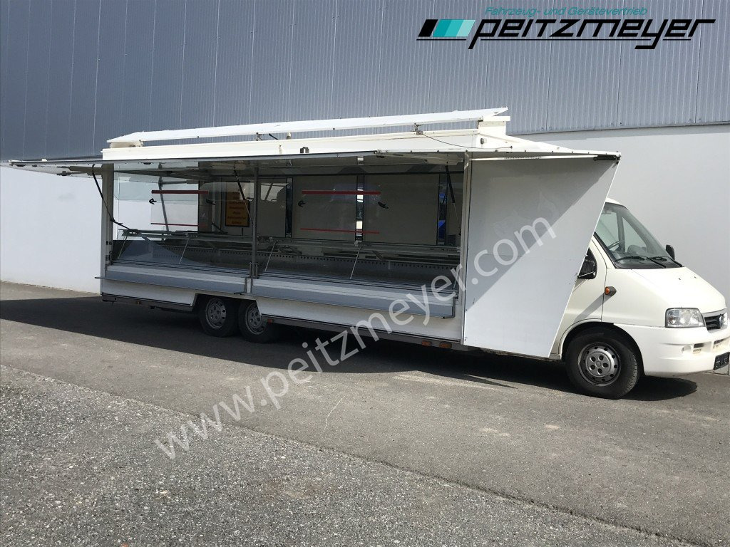 IVECO FIAT (I) Ducato Verkaufswagen 6,5 m - Motor neu vor 21 TKM + Kühltheke, Fritteuse - Camión tienda: foto 2 IVECO FIAT (I) Ducato Verkaufswagen 6,5 m - Motor neu vor 21 TKM + Kühltheke, Fritteuse - Camión tienda: foto 2
