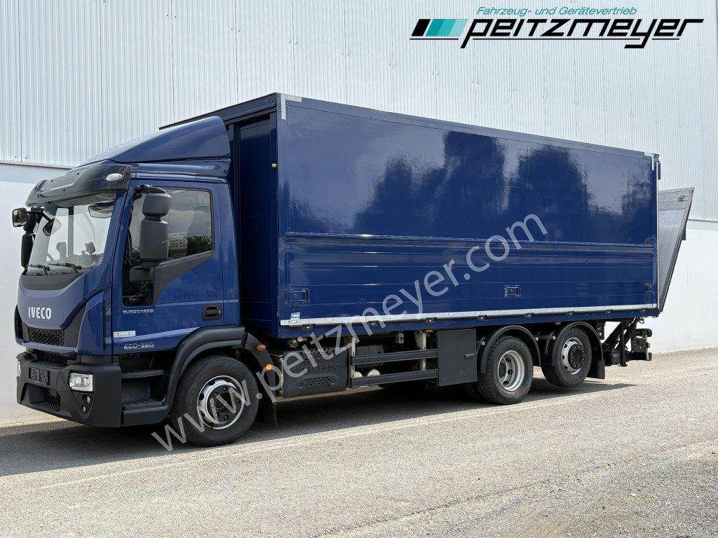 Iveco Eurocargo 220E32 6x2, Klima, 2x AHK, LBW, Böse - Transporte de bebidas camión: foto 1 Iveco Eurocargo 220E32 6x2, Klima, 2x AHK, LBW, Böse - Transporte de bebidas camión: foto 1