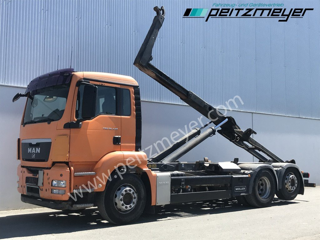 MAN TGS 26.440 BL6x2 Meiller RK 2070 mit Lenkachse - Multibasculante camión: foto 1 MAN TGS 26.440 BL6x2 Meiller RK 2070 mit Lenkachse - Multibasculante camión: foto 1