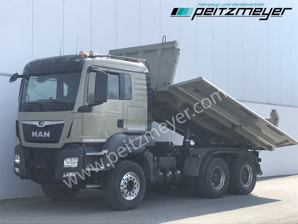 MAN TGS 26.510 FK 6x4, Bordmatik, Klima, Intarder, Alu - Volquete camión: foto 1 MAN TGS 26.510 FK 6x4, Bordmatik, Klima, Intarder, Alu - Volquete camión: foto 1