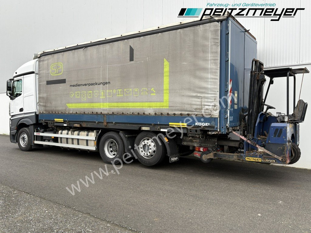 MERCEDES-BENZ Actros 2542 LL BDF Pritsche + Mitnahmestapler komplett - Camión lona: foto 4 MERCEDES-BENZ Actros 2542 LL BDF Pritsche + Mitnahmestapler komplett - Camión lona: foto 4