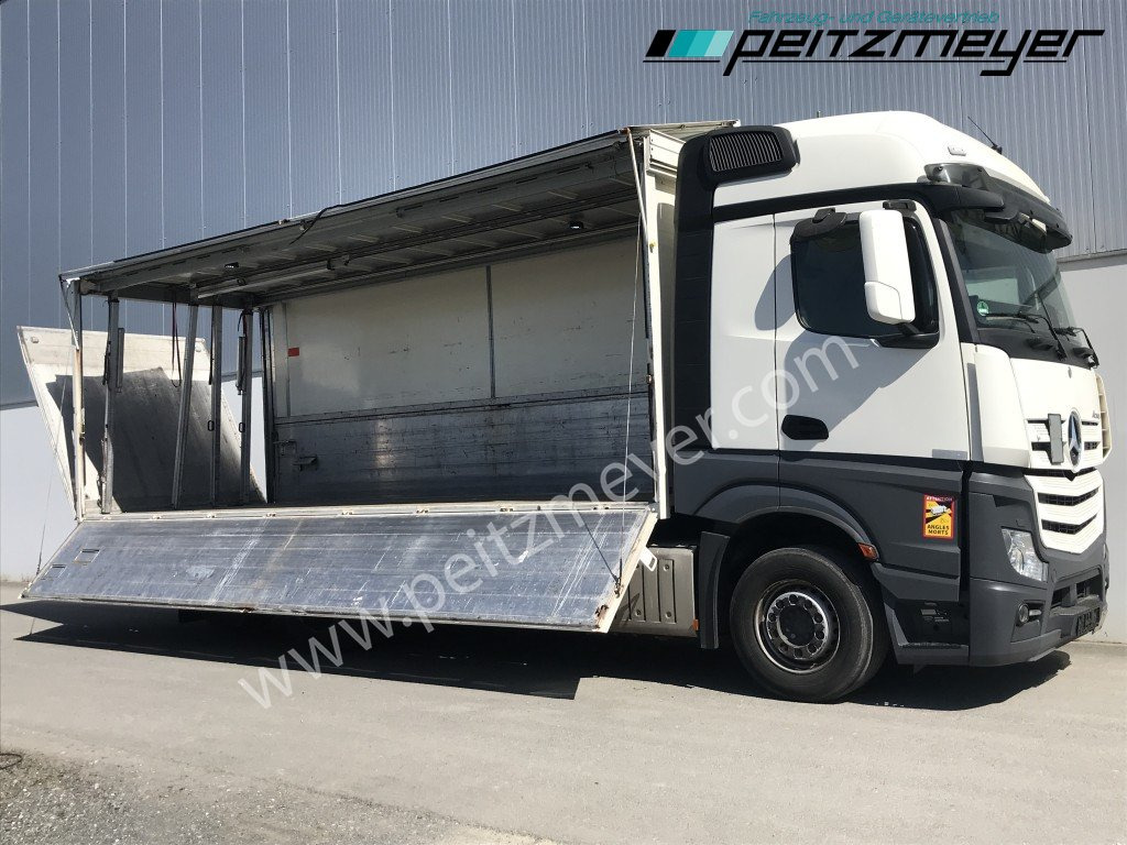 MERCEDES-BENZ Actros 2545 LL Böse Schwenkwand + 2,5 t. LBW BÄR - Transporte de bebidas camión: foto 2 MERCEDES-BENZ Actros 2545 LL Böse Schwenkwand + 2,5 t. LBW BÄR - Transporte de bebidas camión: foto 2