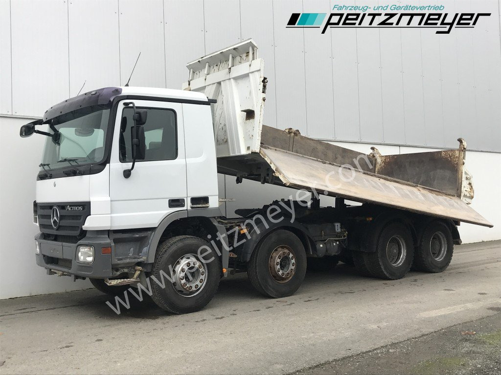 MERCEDES-BENZ Actros 4141 K 8x4 Bordmatik, 3 Pedale Meiller 3-Seitenkipper - Volquete camión: foto 1 MERCEDES-BENZ Actros 4141 K 8x4 Bordmatik, 3 Pedale Meiller 3-Seitenkipper - Volquete camión: foto 1