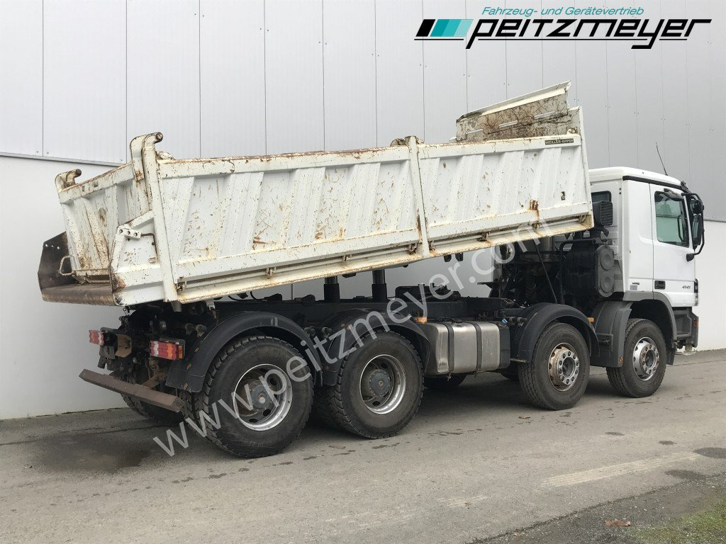 MERCEDES-BENZ Actros 4141 K 8x4 Bordmatik, 3 Pedale Meiller 3-Seitenkipper - Volquete camión: foto 4 MERCEDES-BENZ Actros 4141 K 8x4 Bordmatik, 3 Pedale Meiller 3-Seitenkipper - Volquete camión: foto 4