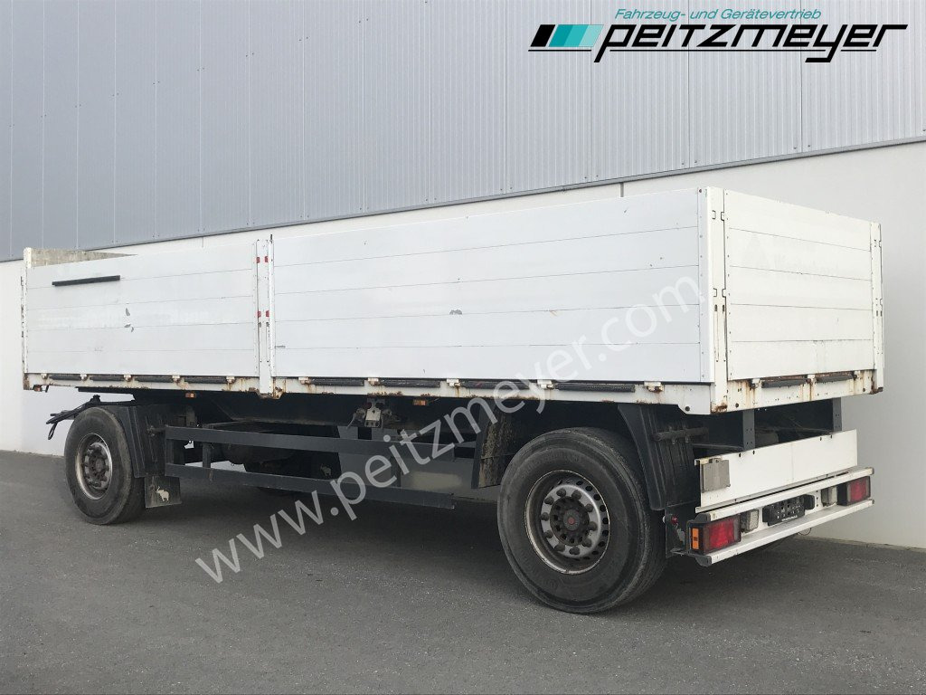 SCHMITZ 2 Achs Pritschenanhänger AFG 18 Baustoff - Remolque plataforma/ Caja abierta: foto 2 SCHMITZ 2 Achs Pritschenanhänger AFG 18 Baustoff - Remolque plataforma/ Caja abierta: foto 2