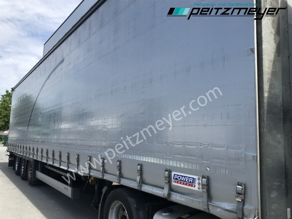 Semirremolque lona SCHMITZ 3 Achs Pritschenauflieger SCS 24/L-13.62 Mega, Power-Curtain Jumbo, Edscha, RSAB,: foto 29
