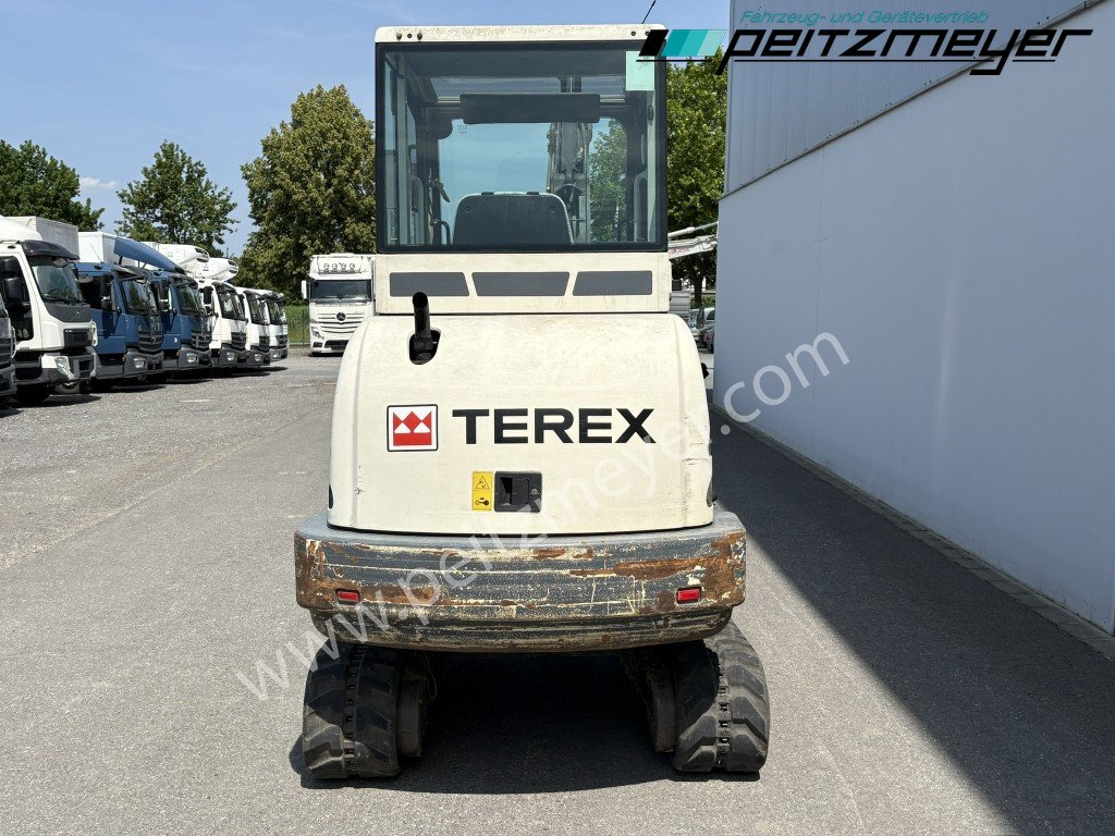 Miniexcavadora TEREX MINIBAGGER TC 35 mit hydr. Schwenklöffel 1.300 mm: foto 7