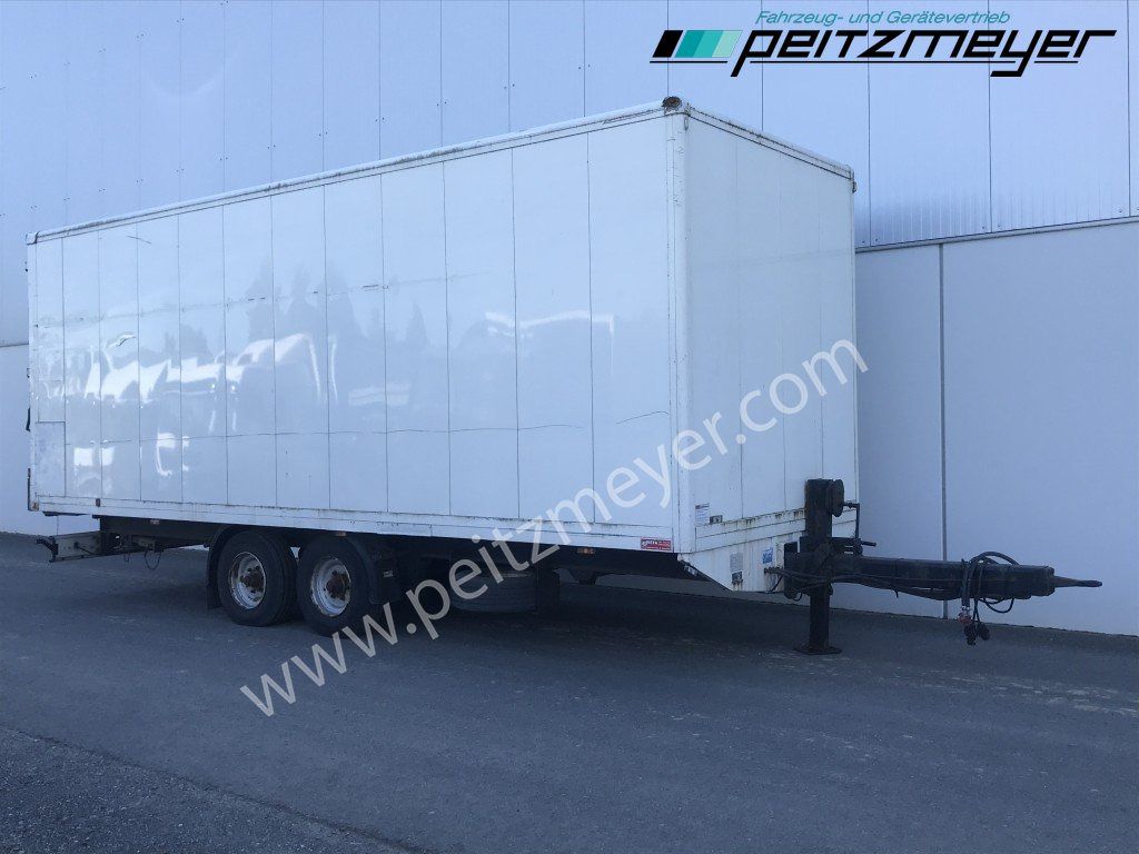 WEFA TANDEMANHÄNGER 10,5 T. Tandem Alukoffer mit Hecktüren - Caja cerrada remolque: foto 4 WEFA TANDEMANHÄNGER 10,5 T. Tandem Alukoffer mit Hecktüren - Caja cerrada remolque: foto 4