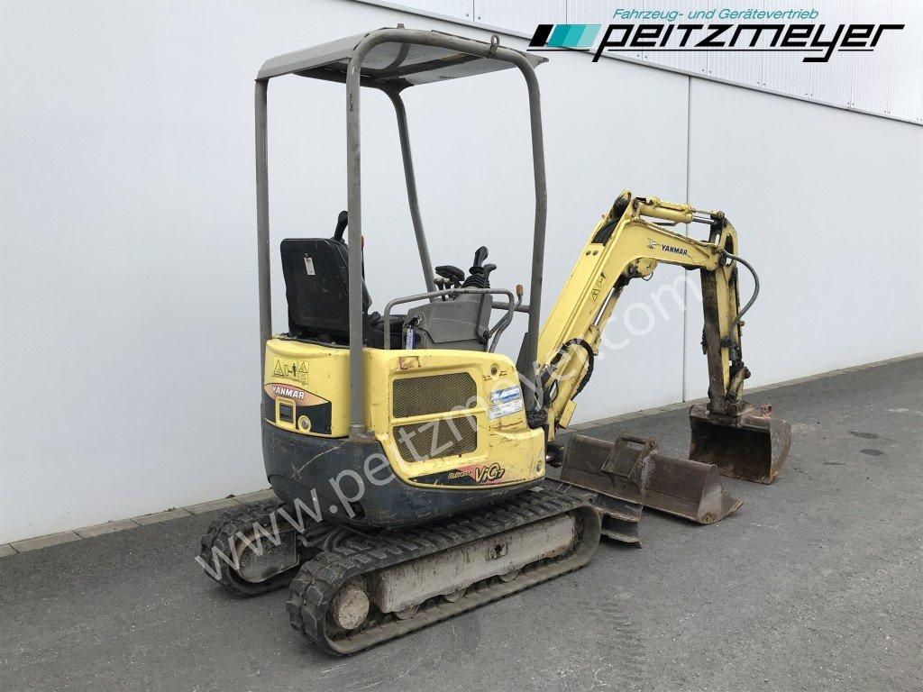 YANMAR MINIBAGGER Vio 17 verstellbares Fahrwerk Schnellwechsler mit 60 er und 100 Löffel - Miniexcavadora: foto 3 YANMAR MINIBAGGER Vio 17 verstellbares Fahrwerk Schnellwechsler mit 60 er und 100 Löffel - Miniexcavadora: foto 3