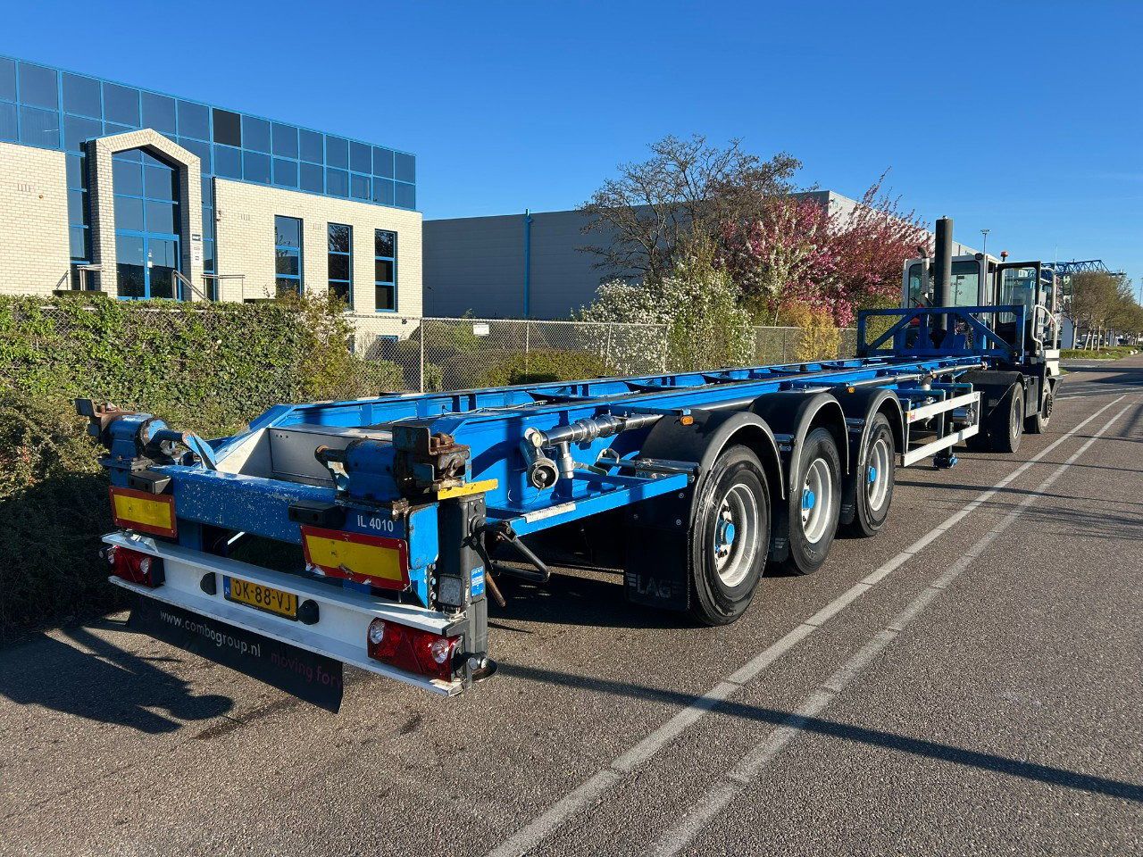 LAG O-3-CC 90 40 ft Tipping / 24 v elect. unit / Tuf 3-2027 / Disc brakes - Portacontenedore/ Intercambiable semirremolque: foto 2 LAG O-3-CC 90 40 ft Tipping / 24 v elect. unit / Tuf 3-2027 / Disc brakes - Portacontenedore/ Intercambiable semirremolque: foto 2
