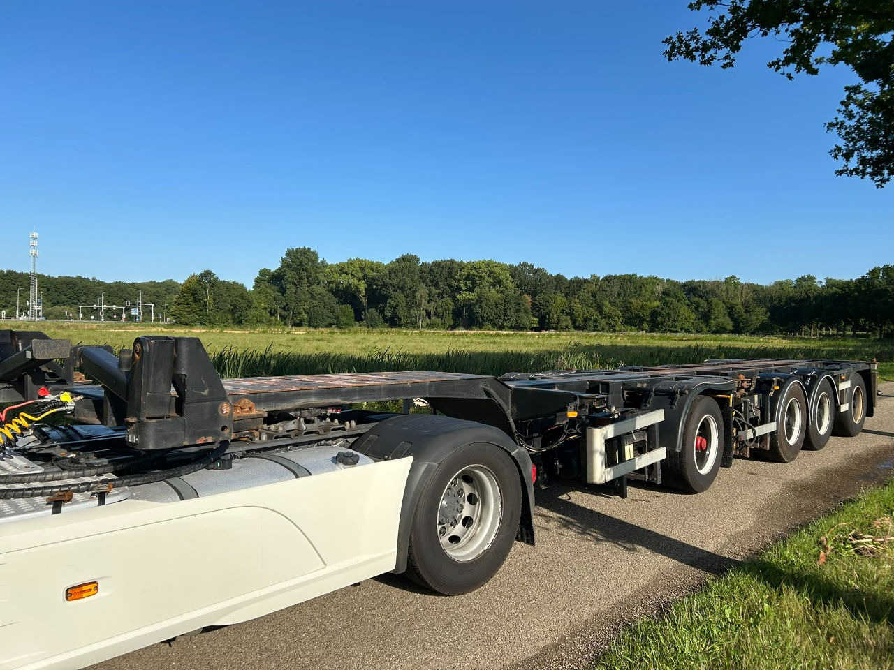 Nooteboom D-tec CT-53-04D combi chassis apk/tuf 9-2025 gvw 53000 kg - Portacontenedore/ Intercambiable semirremolque: foto 1 Nooteboom D-tec CT-53-04D combi chassis apk/tuf 9-2025 gvw 53000 kg - Portacontenedore/ Intercambiable semirremolque: foto 1
