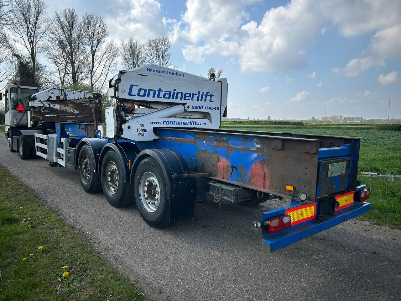 Steelbro Side loader 36 T SWL / 20ft - 2 x 20ft - 40 / diesel Power pack - Portacontenedore/ Intercambiable semirremolque: foto 4 Steelbro Side loader 36 T SWL / 20ft - 2 x 20ft - 40 / diesel Power pack - Portacontenedore/ Intercambiable semirremolque: foto 4
