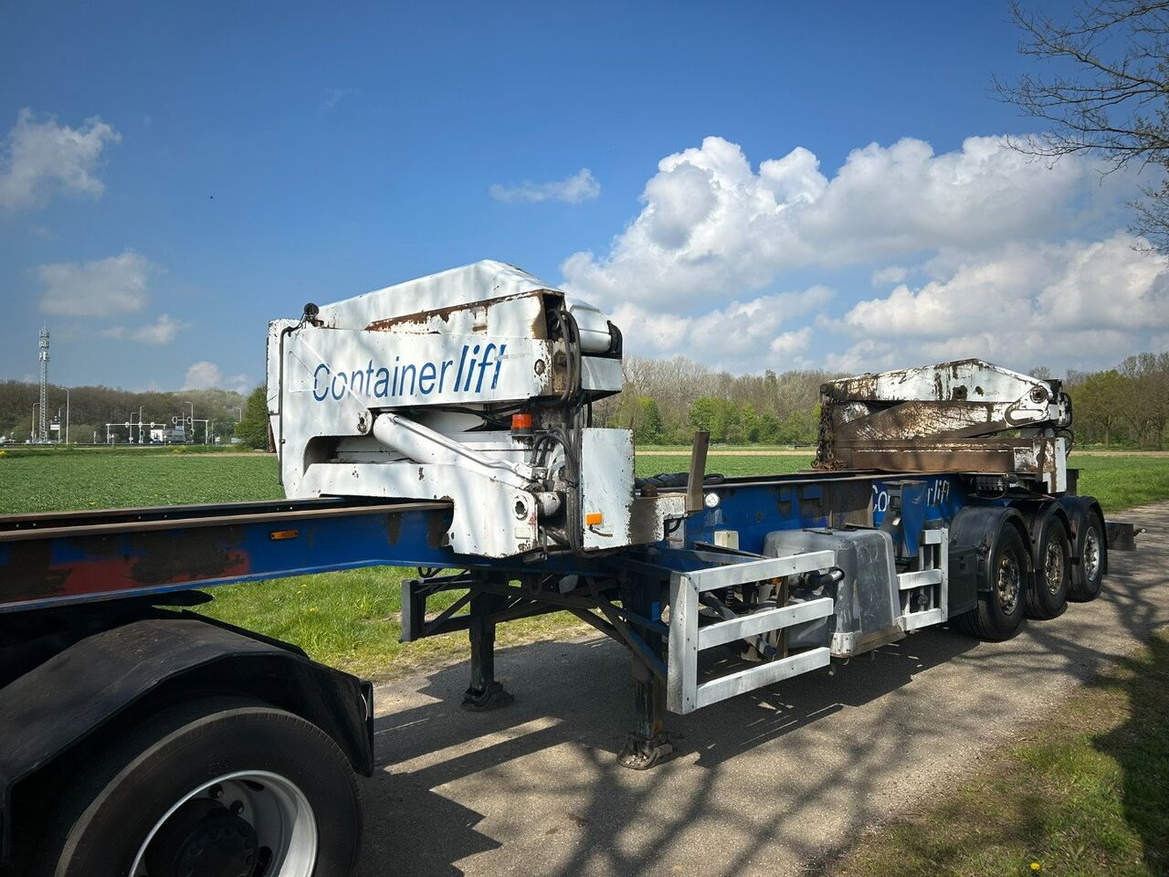 Steelbro Side loader 36 T SWL / 20ft - 2 x 20ft - 40 / diesel Power pack - Portacontenedore/ Intercambiable semirremolque: foto 3 Steelbro Side loader 36 T SWL / 20ft - 2 x 20ft - 40 / diesel Power pack - Portacontenedore/ Intercambiable semirremolque: foto 3