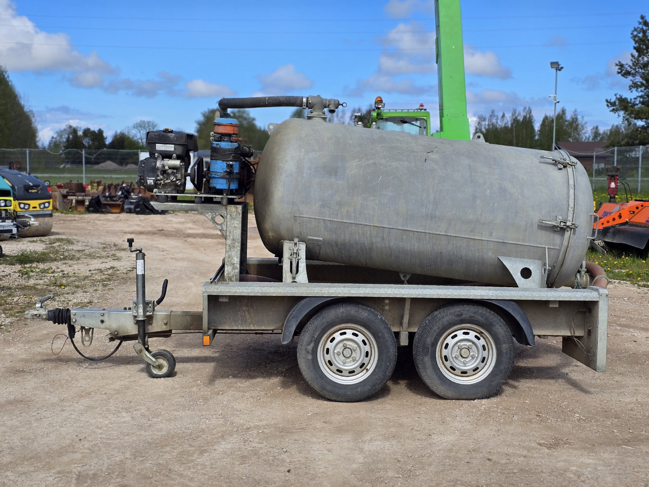 Bunnefeld Haren PAH3500 - Cisterna remolque: foto 2 Bunnefeld Haren PAH3500 - Cisterna remolque: foto 2