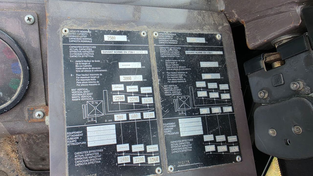 MANITOU MH 25-4 , 4-wheel drive - Carretilla elevadora diésel: foto 5 MANITOU MH 25-4 , 4-wheel drive - Carretilla elevadora diésel: foto 5