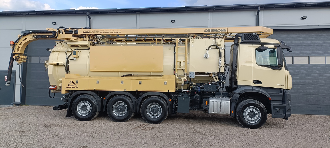 MERCEDES-BENZ AROCS ASSMANN stainless steel recykling - Limpieza de alcantarillado: foto 4 MERCEDES-BENZ AROCS ASSMANN stainless steel recykling - Limpieza de alcantarillado: foto 4