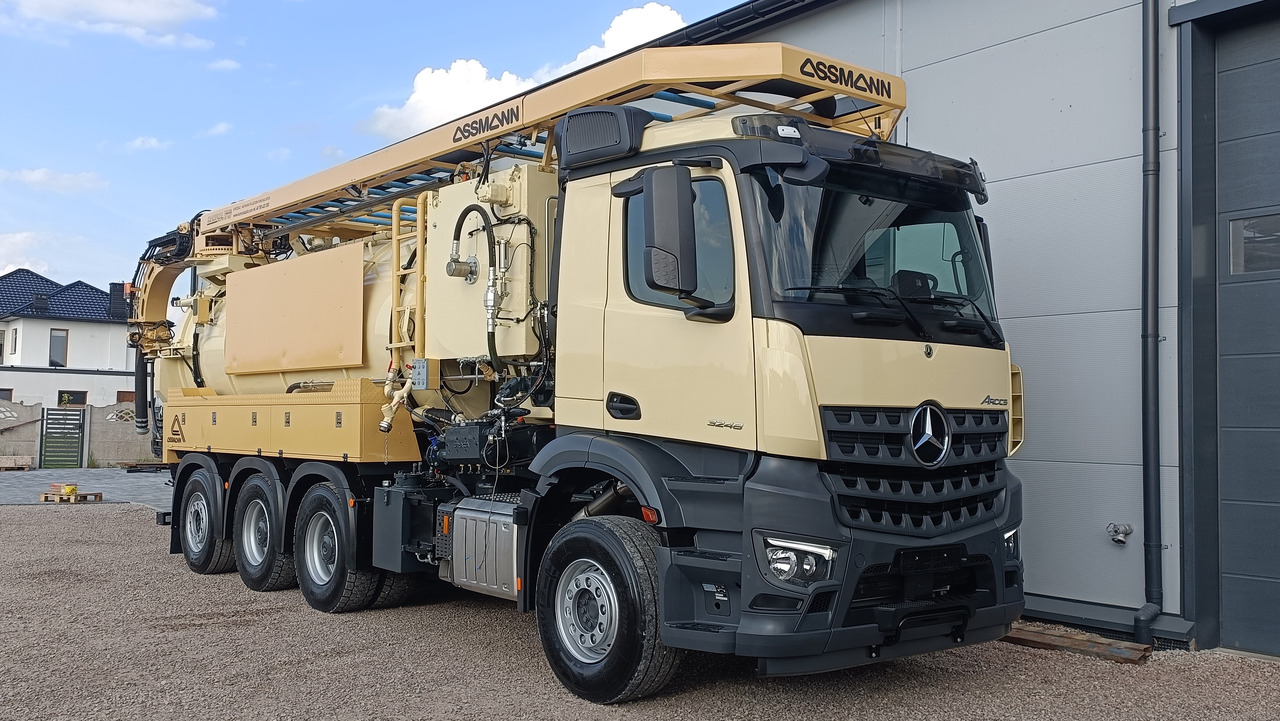 MERCEDES-BENZ AROCS ASSMANN stainless steel recykling - Limpieza de alcantarillado: foto 3 MERCEDES-BENZ AROCS ASSMANN stainless steel recykling - Limpieza de alcantarillado: foto 3
