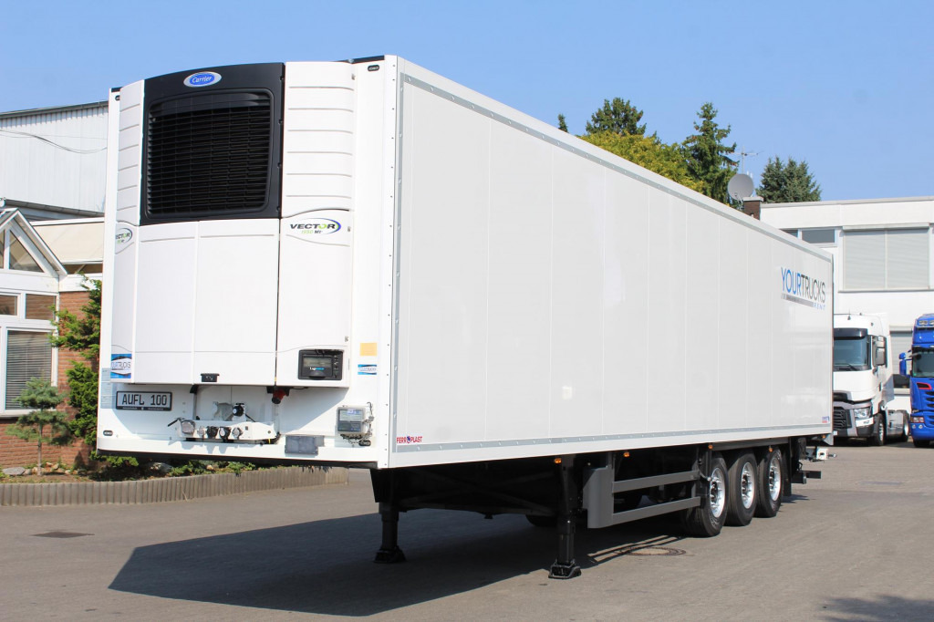SCHMITZ Carrier Vector 1950Mt. Doppelstock Blumen LBW! - Frigorífico semirremolque: foto 1 SCHMITZ Carrier Vector 1950Mt. Doppelstock Blumen LBW! - Frigorífico semirremolque: foto 1