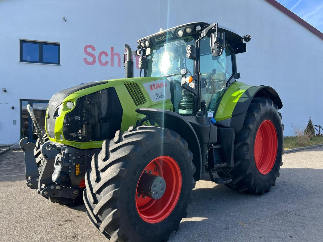 CLAAS Axion 870 CMATIC, Baujahr 2017, 4.923 Betriebsstunden - Tractor: foto 1 CLAAS Axion 870 CMATIC, Baujahr 2017, 4.923 Betriebsstunden - Tractor: foto 1