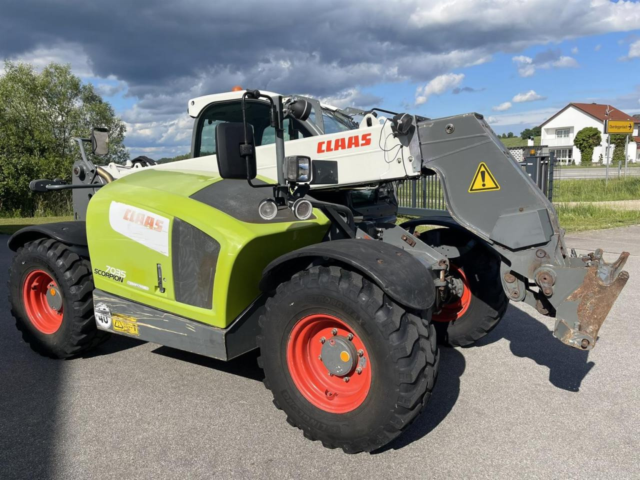 Manipulador telescópico CLAAS Scorpion 7035 Claas Teleskoplader, 40 kmh: foto 8