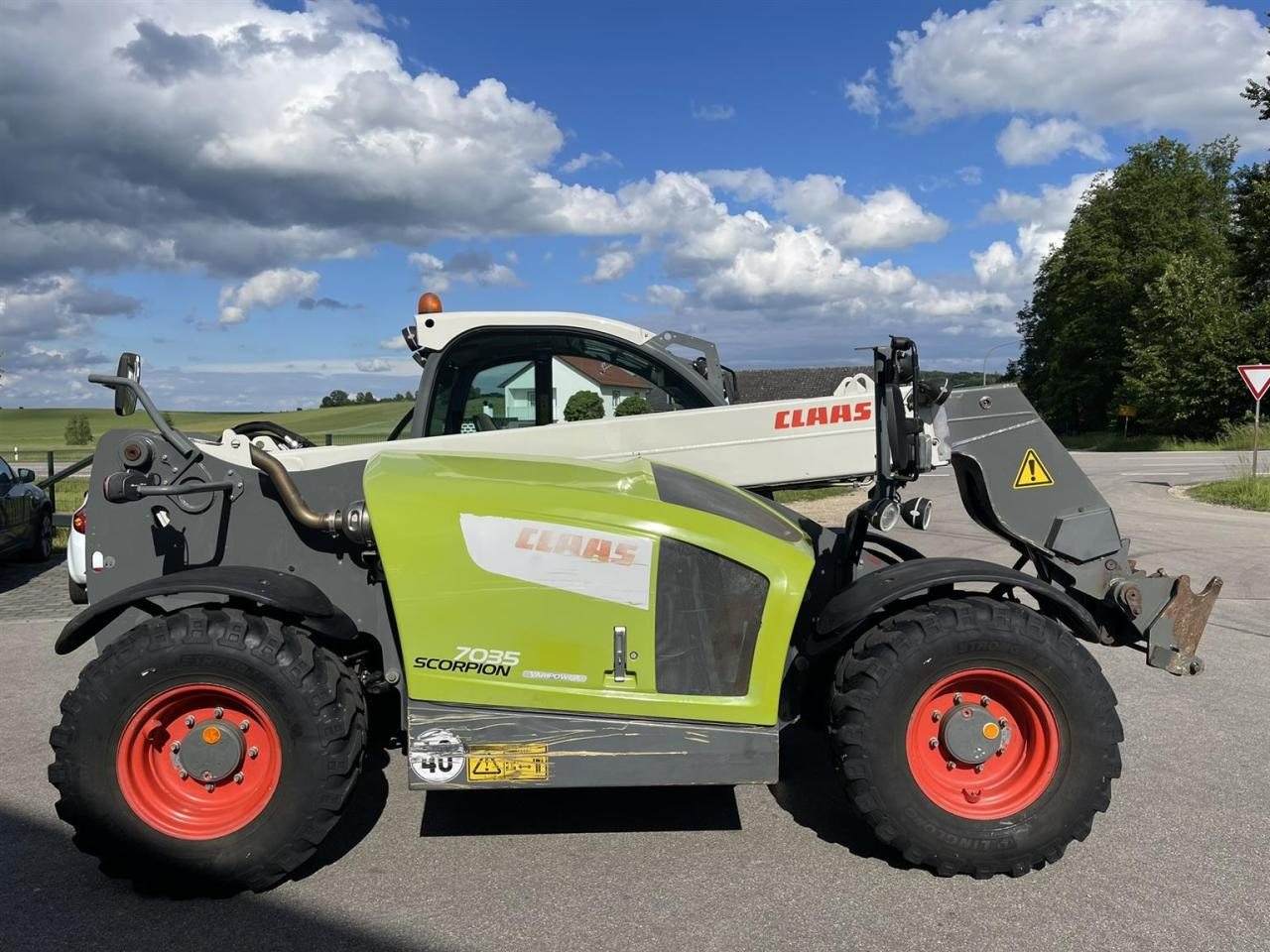 Manipulador telescópico CLAAS Scorpion 7035 Claas Teleskoplader, 40 kmh: foto 6