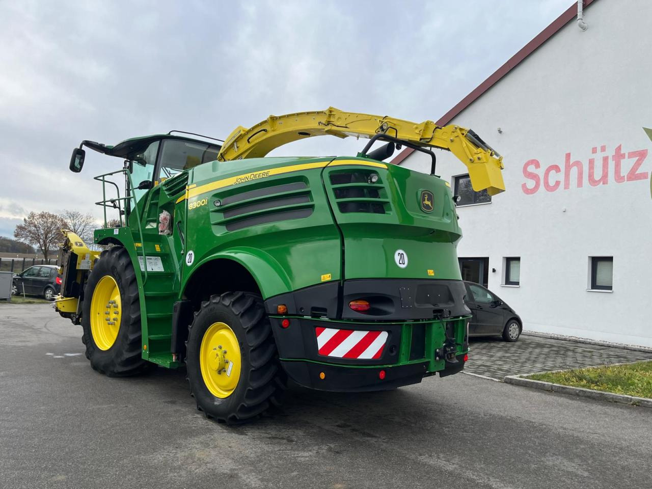 John Deere 8300i Feldhäcksler, Harvestlap, Pickup, Kemper, erst 910 Betriebsstunden, Baujahr 2018 - Cosechadora de forraje: foto 3 John Deere 8300i Feldhäcksler, Harvestlap, Pickup, Kemper, erst 910 Betriebsstunden, Baujahr 2018 - Cosechadora de forraje: foto 3
