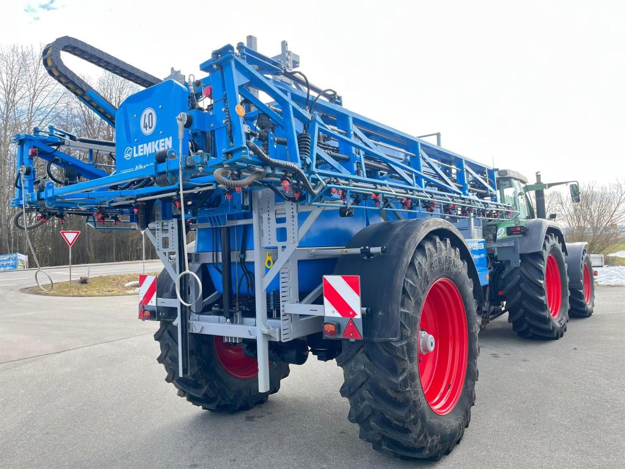Lemken Albatros 9/5000, Distance Control, Section Control, mit Lenkung - Pulverizador arrastrado: foto 4 Lemken Albatros 9/5000, Distance Control, Section Control, mit Lenkung - Pulverizador arrastrado: foto 4
