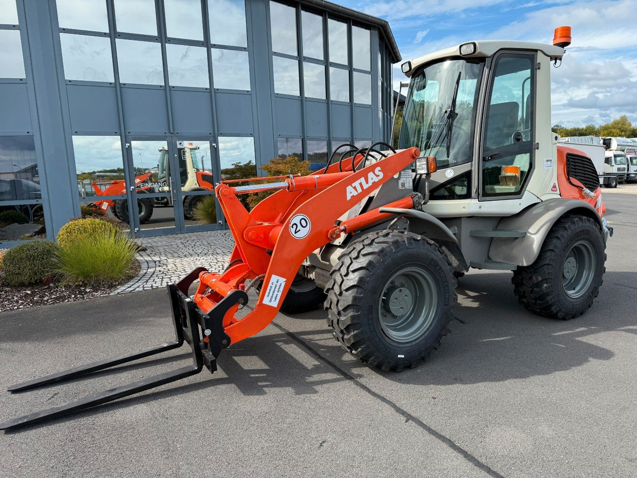 Atlas AR 80 hydr. SW , Palettengabel - Cargadora de ruedas: foto 3 Atlas AR 80 hydr. SW , Palettengabel - Cargadora de ruedas: foto 3