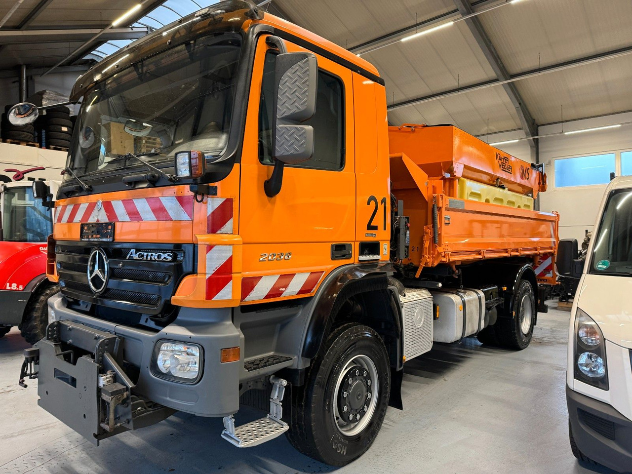 Mercedes-Benz Actros 2036 4x4 DautelWechselsystem Winterdienst Mercedes-Benz Actros 2036 4x4 DautelWechselsystem Winterdienst - Volquete camión: foto 1 Mercedes-Benz Actros 2036 4x4 DautelWechselsystem Winterdienst Mercedes-Benz Actros 2036 4x4 DautelWechselsystem Winterdienst - Volquete camión: foto 1
