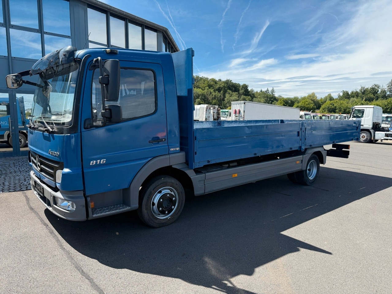 Mercedes-Benz Atego 816 Euro 5 AHK + Druckluftanschlüssen - Camión caja abierta: foto 3 Mercedes-Benz Atego 816 Euro 5 AHK + Druckluftanschlüssen - Camión caja abierta: foto 3