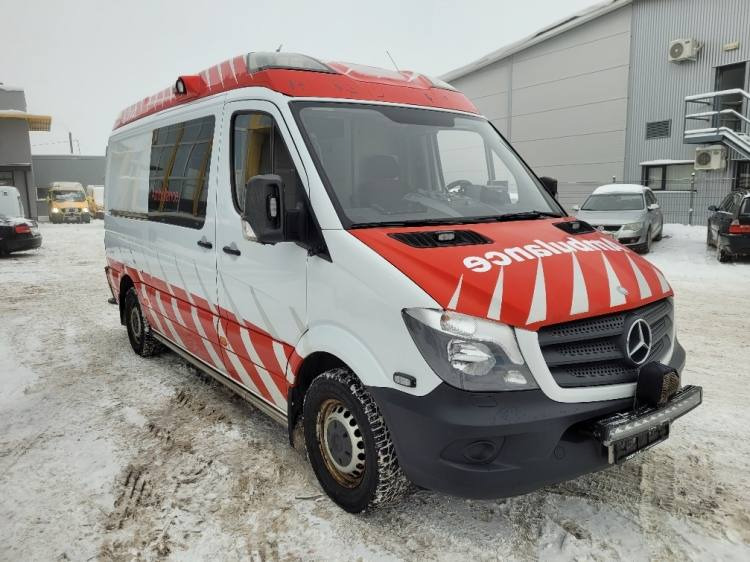 MERCEDES – BENZ SPRINTER 3.0D AMBULANCE (PROFILE) KLIMA 7.2015 EURO 6 - Ambulancia: foto 1 MERCEDES – BENZ SPRINTER 3.0D AMBULANCE (PROFILE) KLIMA 7.2015 EURO 6 - Ambulancia: foto 1