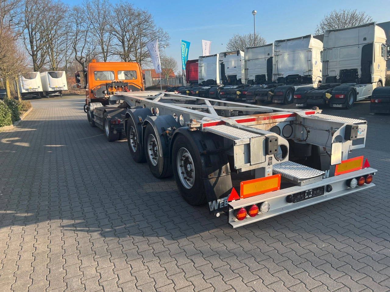 Web Trailer COS-24 AFR, 20ft Chassis Web Trailer COS-24 AFR, 20ft Chassis - Portacontenedore/ Intercambiable semirremolque: foto 5 Web Trailer COS-24 AFR, 20ft Chassis Web Trailer COS-24 AFR, 20ft Chassis - Portacontenedore/ Intercambiable semirremolque: foto 5