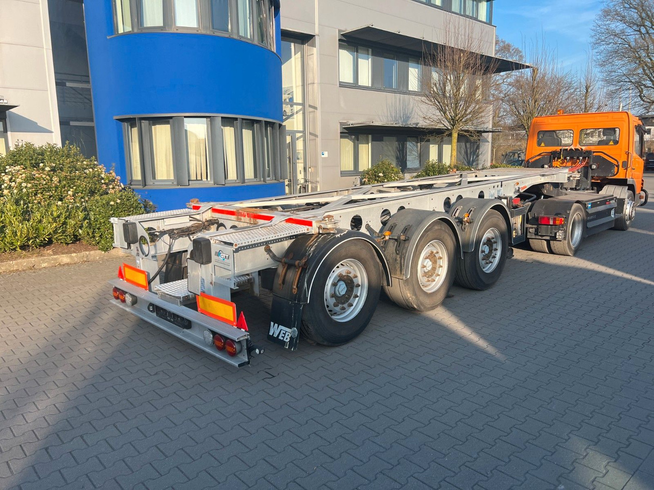 Web Trailer COS-24 AFR, 20ft Chassis Web Trailer COS-24 AFR, 20ft Chassis - Portacontenedore/ Intercambiable semirremolque: foto 3 Web Trailer COS-24 AFR, 20ft Chassis Web Trailer COS-24 AFR, 20ft Chassis - Portacontenedore/ Intercambiable semirremolque: foto 3